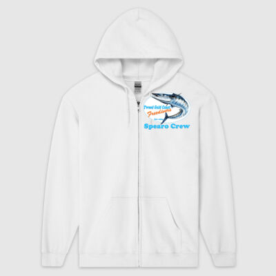 Mens Hoodie with zip - Classic Thumbnail